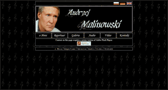 Desktop Screenshot of andrzejmalinowskibas.pl